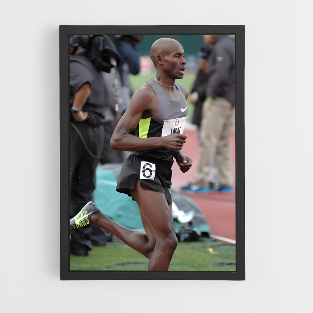 Poster En Course Vers L'Inconnu – affiche Athlétisme (vue 2)